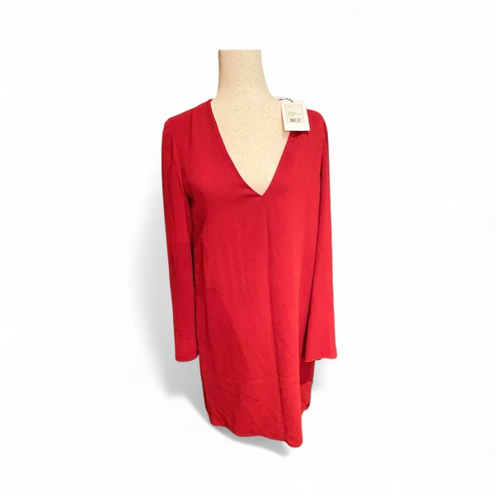 Theory V-Neck Crepe Women's dress